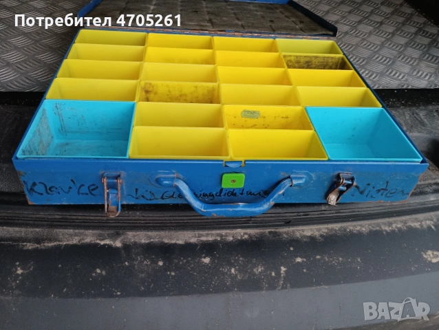 метален куфар с разделители sortimo, снимка 5 - Други инструменти - 53068929