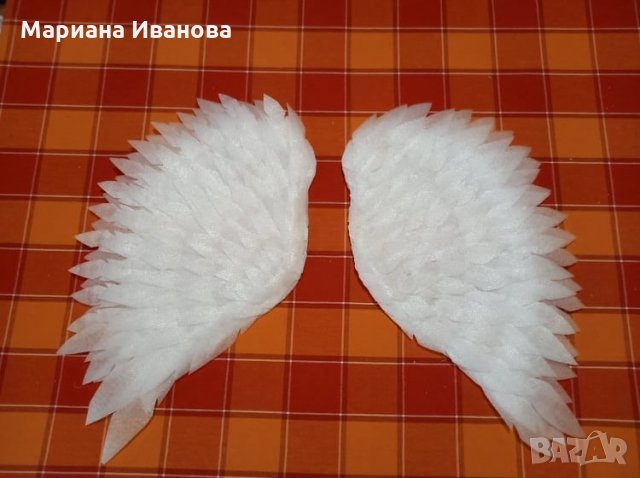 парти украса за кръщене и сватба - ангелски крила, снимка 9 - Декорация - 29629359