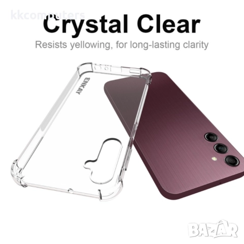 Samsung Galaxy A25 5G ENKAY Силиконов Калъф и Протектор, снимка 4 - Калъфи, кейсове - 52738459