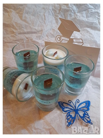 Ароматни гел свещничета "Парти"