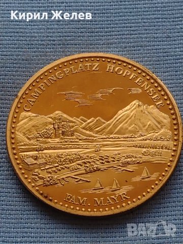 Много красив плакет CAMPINGPLATZ HOPFENSEE за КОЛЕКЦИОНЕРИ 30184