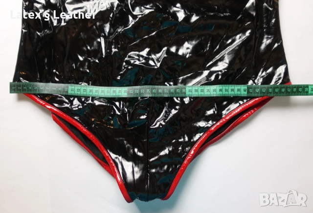 L/XL ново с етикет черно лачено боди с отвори на бюста и отварящо се дъно, снимка 13 - Бельо - 54296932