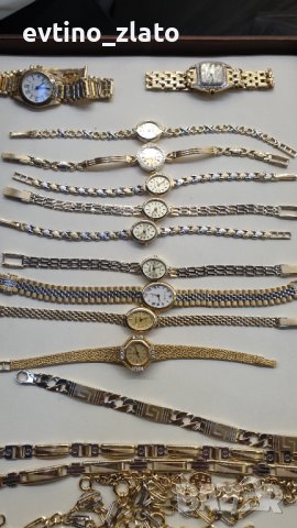 Златни дамски часовници  GENEVE - Au585-14K, снимка 9 - Дамски - 38142322