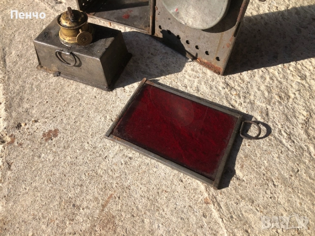 стара военна лампа /фенер/ - WWI-WWII - GERMANY, снимка 12 - Антикварни и старинни предмети - 50890330