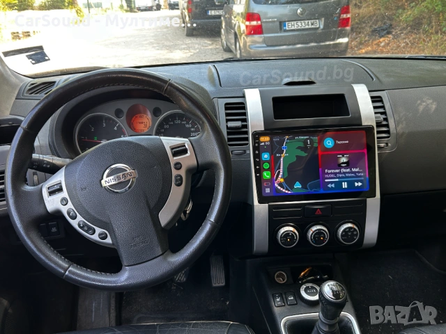 X-Trail T31 - 10.1" Android 15 Мултимедия Nissan 07-15 Навигация Андроид, снимка 2 - Аксесоари и консумативи - 48673596