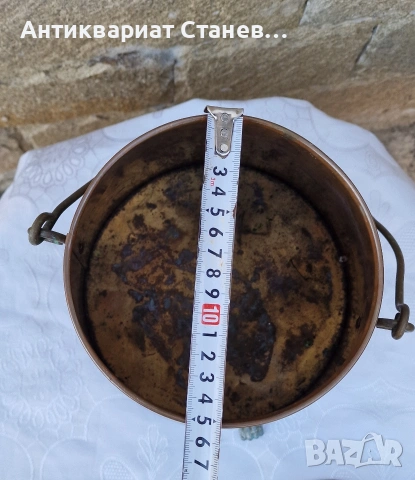 Винтидж меден съд с капак, снимка 12 - Други - 53875250