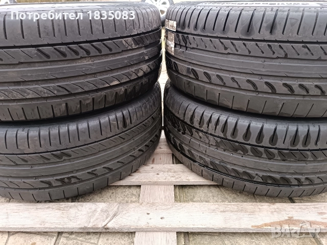 Лети джанти 17ки 5х112 VW + летни гуми 235/45/17 Continental, снимка 11 - Гуми и джанти - 52816019