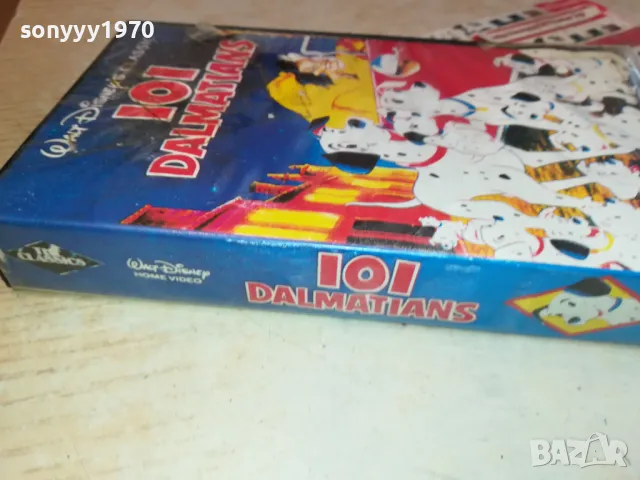 101 ДАЛМАТИНЦИ-VHS VIDEO TAPE 0801251536, снимка 5 - Други жанрове - 48601106
