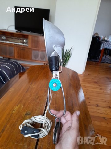 Стара настолна лампа #16, снимка 3 - Антикварни и старинни предмети - 37226668