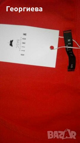 Прекрасна вталена червена рокля🍀👗XS,S,М🍀👗арт.809, снимка 4 - Рокли - 30285556