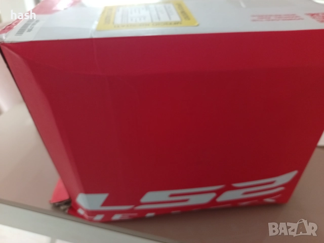 Мото каска LS2 OF616 AIRFLOW II ПЛЪТЕН ГЛАНЦ БЯЛ-06, размер М, снимка 10 - Спортна екипировка - 52581859