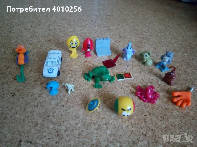 ПОДАРЯВАМ ЛОТ 17 ИГРАЧКИ НОВИ ОТ КИНДЕР И ДРУГИ, снимка 2 - Колекции - 48994611