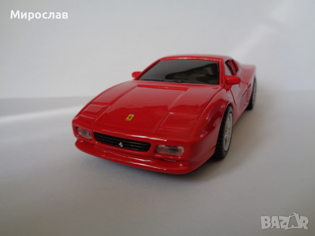 BBURAGO 1:43 FERRARI 512 TR МОДЕЛ КОЛИЧКА ИГРАЧКА, снимка 2 - Колекции - 44681029
