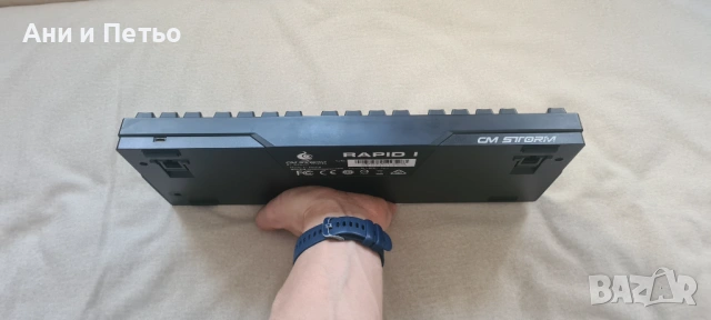 Полумеханична клавиатура CM Quick Fire RAPID-i, снимка 11 - Клавиатури и мишки - 54109418
