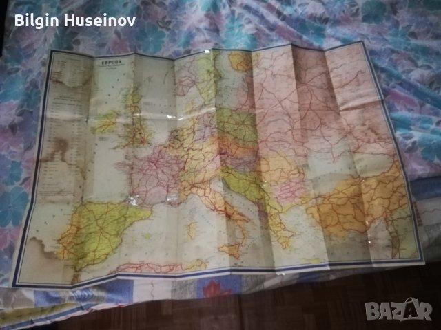Автомобилна пътна карта на България Балкантурист, снимка 3 - Други - 37819566