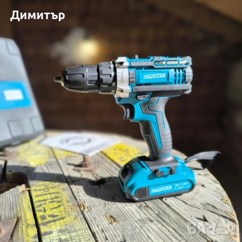 Акумулаторен винтоверт НОВИ 36часри 2бр.бат. 48V 5Ah, снимка 3 - Винтоверти - 52265351