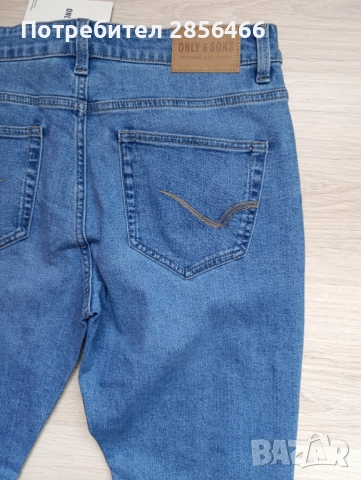 Мъжки дънки Only&Sons размер 32, снимка 6 - Дънки - 51955028
