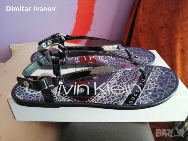  Calvin Klein Julissa Bandana Print , снимка 6 - Сандали - 29701373