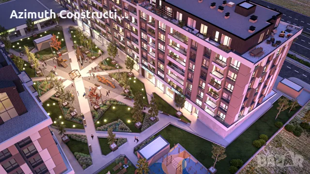 Двустаен апартамент в АЗИМУТ РИНГ гр.Бургас , снимка 9 - Апартаменти - 55936367