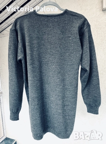Луксозен  пуловер унисекс от extra fine мерино вълна Италия, снимка 8 - Пуловери - 52159976