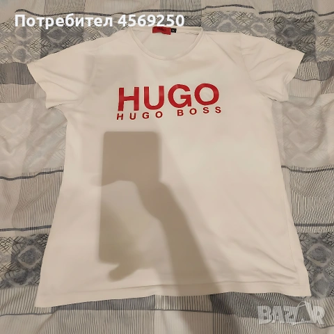 HUGO BOSS Оригинална мъжка тениска (Размер М) – Като НОВА!