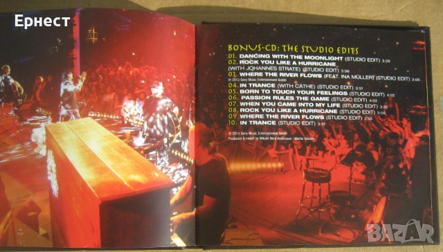 Специално издание Scorpions - MTV Unplugged in Athens 2 CD + DVD, снимка 8 - CD дискове - 38249802
