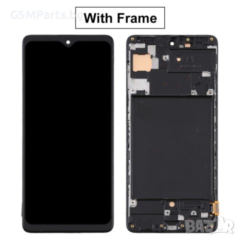 Дисплей + Тъч Скрийн + Рамка за Samsung Galaxy A71 + Подарък Лепило, снимка 6 - Резервни части за телефони - 40539636