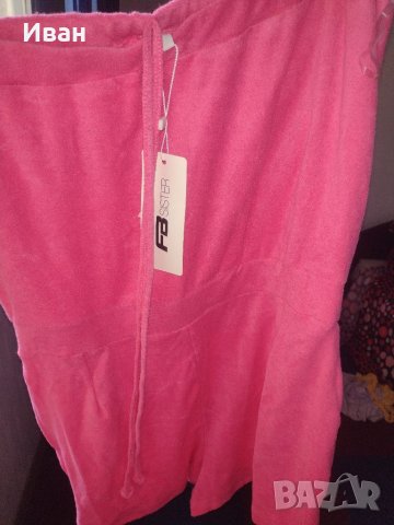 Нов плюшен гащеризон в нежно розово , снимка 5 - Гащеризони - 38557117