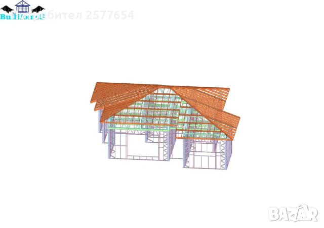 Къща,Бунгало,Преместваема къша,Сглобяеми къщи,Модулни,Жилищни-128м.6м², снимка 3 - Строителни материали - 44160073