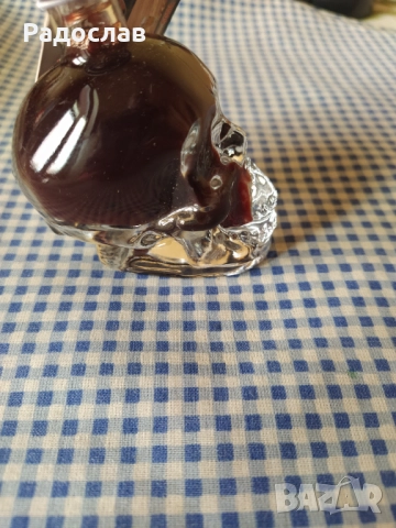 малка бутилка за алкохол Череп, снимка 3 - Декорация за дома - 52021133