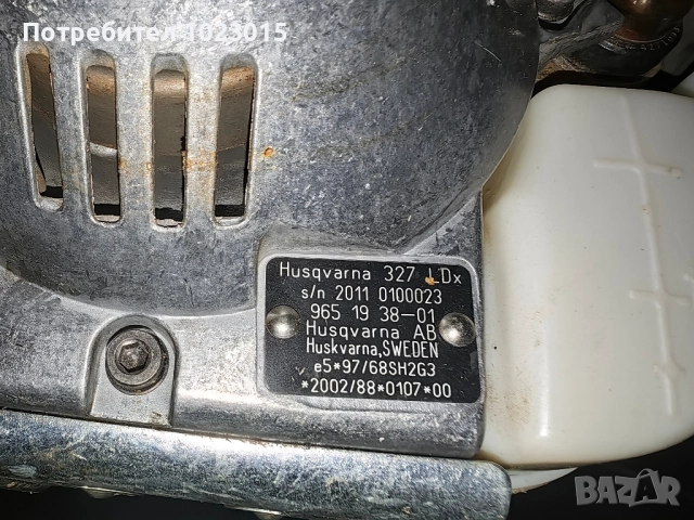 Husqvarna 327 ldx бензинов тример, шведско производство много запазен. , снимка 6 - Градинска техника - 45809768
