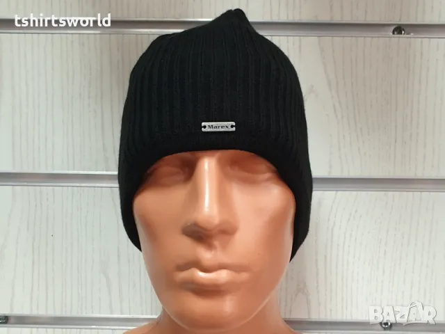Нова зимна шапка MAREX в черен цвят, снимка 6 - Шапки - 47939279