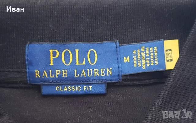 Нова оригинална фланелка Polo Ralph Lauren classic fit - размер XL, L, M - 100% памук, снимка 3 - Тениски - 54072440