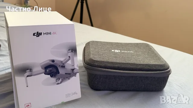 DJI Mini 4K – като нов, с оригинална кутия и аксесоари