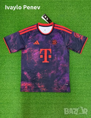 Байерн Мюнхен / Bayern Munich официални тениски 2026/2027 adidas, снимка 2 - Тениски - 46717893