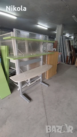 Етажерка алуминиева  едностранна преграда / параван  150/182см, снимка 3 - Паравани - 42746175