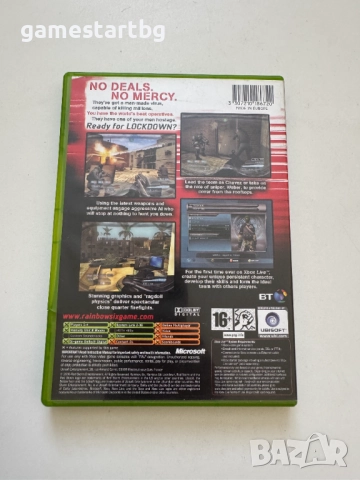 Tom Clancy's Rainbow Six Lockdown за Xbox classic/Xbox original, снимка 2 - Игри за Xbox - 51514451