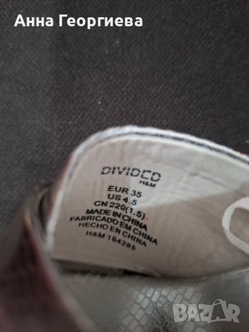 Дамски сандали H&M., снимка 6 - Маратонки - 52178977