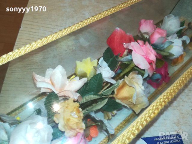 цвете 41см внос франция 1610231351, снимка 6 - Антикварни и старинни предмети - 42593728