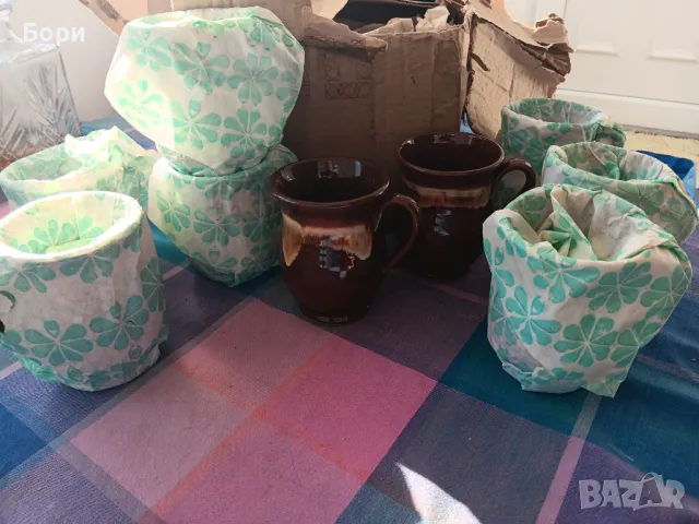 Сервиз 70г българска керамика гланцирана, снимка 6 - Сервизи - 48743922