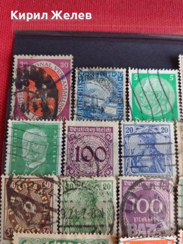 Пощенски марки серия Дойче Райх много стари редки за колекционери - 21729, снимка 4 - Филателия - 36684198