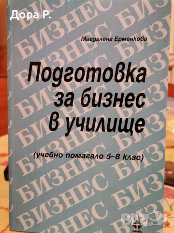 Учебник Подготовка за бизнес в училище ( учебно помагало за 5-8 клас) , снимка 1 - Учебници, учебни тетрадки - 38830821