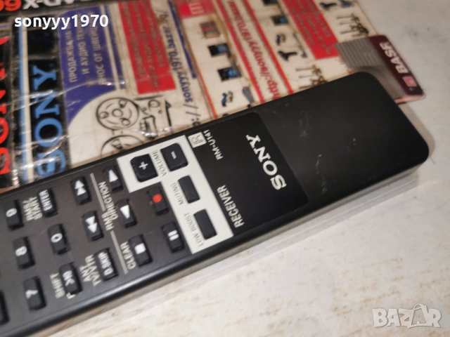 SONY RM-U141 RECEIVER REMOTE-ВНОС SWISS2112251126, снимка 12 - Ресийвъри, усилватели, смесителни пултове - 52864180