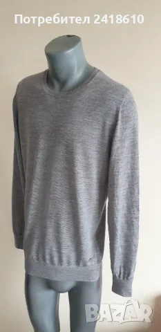 Scotch & Soda Slim Fit Merino  Mens Size M НОВО! ОРИГИНАЛ! Мъжки тънък Вълнен Пуловер!, снимка 2 - Пуловери - 48416351