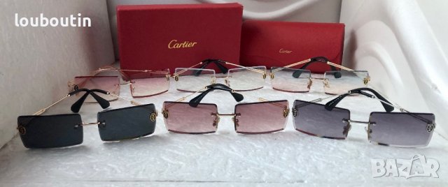 Cartier 2023 слънчеви очила унисекс дамски мъжки очила, снимка 9 - Слънчеви и диоптрични очила - 38938027