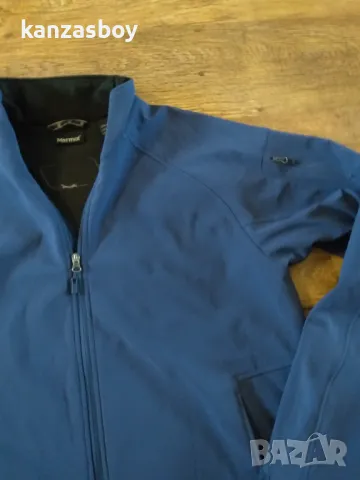 marmot soft shell jacket - страхотно мъжко яке КАТО НОВО 2ХЛ, снимка 10 - Якета - 48239236