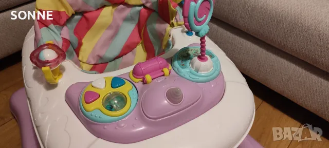 Проходилка Cangaroo Unicorn розова, снимка 7 - Проходилки - 48654013