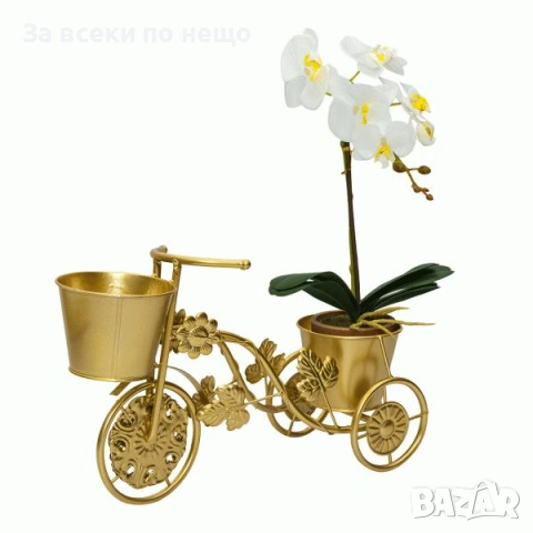Метален цветарник Велосипед Код P2149