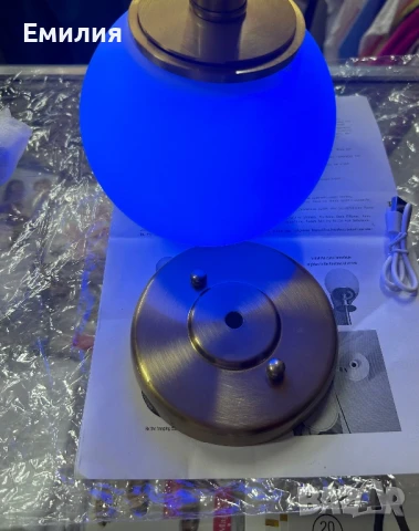 Комплект 2 броя лампи с дистанционно, снимка 2 - Лампи за стена - 51219843