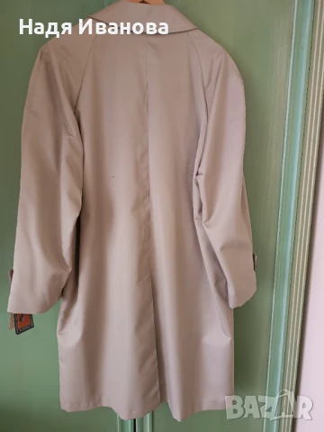 Нов елегантен мъжки шлифер с етикет, снимка 3 - Якета - 50516560